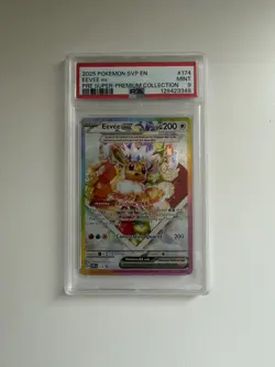 Pokemon Eevee ex 174 Sv: Scarlet & Violet Promo Cards Holo Promo Eng PSA 9 - Image 2