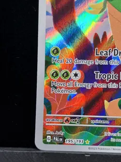 Tropius 195/193 Paldea Evolved - Illustration Rare Pokemon TCG Card NM Near Mint - Image 4