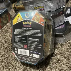 Pokemon Trading Card Game: Vaporeon V Evolutions Tin 2021- 4 Booster Packs - Image 5