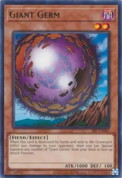 Yu-Gi-Oh Card 25th Anniversary - SRL-EN085 - GIANT GERM (rare) - NM/Mint - Image 1