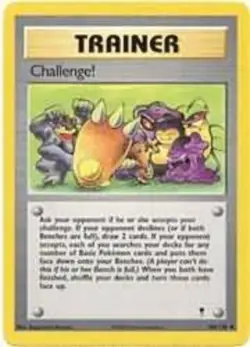 Pokemon Card - Legendary Collection 106/110 - CHALLENGE! (uncommon) - NM/Mint - Image 1