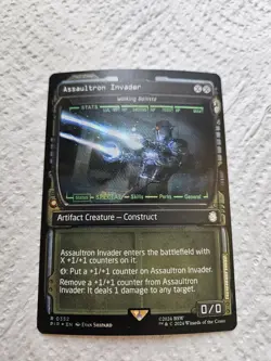 MTG Assaultron Invader Showcase Fallout Pack Fresh Walking Ballista - Image 2