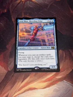 Iron Man, Bleeding Edge X1 Mtg Marvel Super Heroes Jumpstart Nm - Image 1