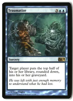 MTG Traumatize [M14 - 77] LP - Image 2