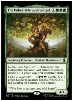 The Unbeatable Squirrel Girl 193 Marvel Super Heroes Magic: The Gathering NM - Image 1