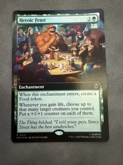 Heroic Feast (Extended Art) Marvel Super Heroes Foil - Image 1