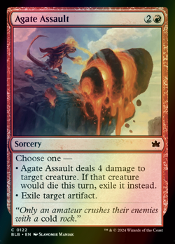 MTG Agate Assault Foil ** Bloomburrow ** English (NM) - Image 1