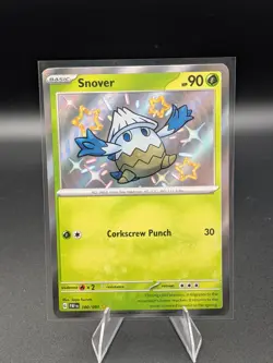Snover 100/091 Shiny Holo Rare Pokemon 2024 Paldean Fates NM - Image 1