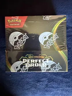 Pokemon Mega Evolution Perfect Order Booster Box Sealed - Image 1