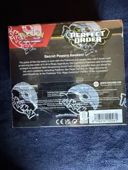 Pokemon Mega Evolution Perfect Order Booster Box Sealed - Image 3