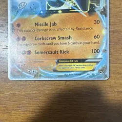Pokemon Company Lucario EX 54/111 Ultra Rare Holo Furious Fists 180 HP Eng - Image 3