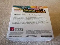 Minty Factory Sealed Pokemon Darkness Ablaze Booster Box With Acrylic Case - Image 3