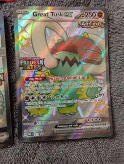 Pokemon TCG Paldean Fates Booster Pack x11 + Promo Cards Factory Sealed - Image 5