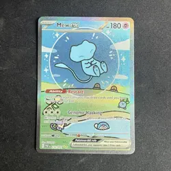 The Pokemon Company Mew ex 232/091 SV Paldean Fates SIR Full Art Holo - Image 1