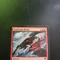 MTG Magic the Gathering Traitorous Blood (166/300) Innistrad LP TCG CCG - Image 2
