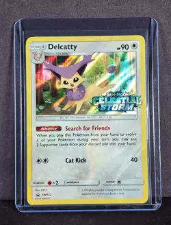 Delcatty - (Prerelease) SM132 Sm Holo Pokemon TCG Card - Celestial Storm - Image 1