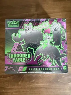 Pokemon Shrouded Fable ETB Factory Sealed Scarlet & Violet Elite Trainer Box - Image 1