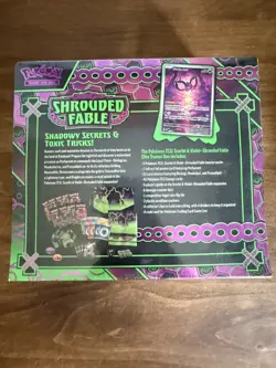 Pokemon Shrouded Fable ETB Factory Sealed Scarlet & Violet Elite Trainer Box - Image 2