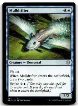 MTG Mulldrifter U Commander: Adventures in the Forgotten Realms 87 LP - Image 1