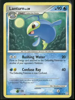 Lanturn 58/146 Uncommon Legends Awakened Pokemon Heavily Played - Image 1