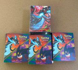 Pokemon TCG Charizard/Gengar Mini Portfolio Holds 60 No Packs Lot Of 3 Plus Box - Image 1