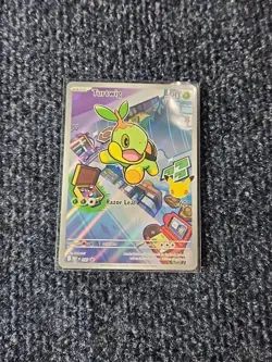 Turtwig 040 First Partner Illustration Collection Holo Promo Pokemon English NM - Image 1