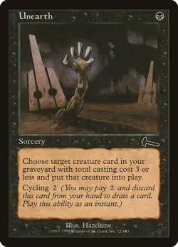 MTG Urza's Legacy --- UNEARTH --- Common! NM! Magic the Gathering! - Image 1