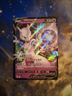 Mewtwo V 030/078 Pokemon GO Holo - Image 1