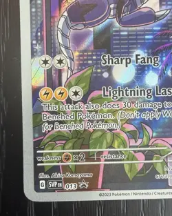 Pokemon TCG Miraidon 013 SV Scarlet & Violet Promo Holo English HP120 Basic - Image 2