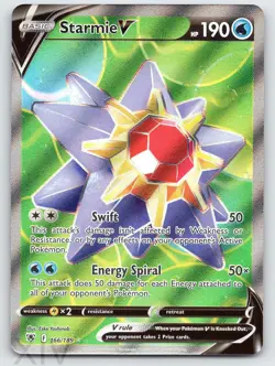 Starmie V 166/189 Pokemon Astral Radiance Ultra Rare - Image 1
