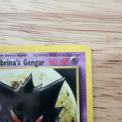 Pokemon Sabrina's Gengar 29/132 Gym Challenge non hollow Stage 2 90 HP (EN) - Image 2