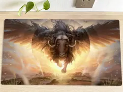 MTG Holy Cow Table Playmat TCG CCG Play Pad Trading Card Game Mat Mousepad - Image 1