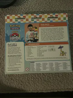 Pokemon 2025 World Championships Deck Yuya Okita Raging Bolt -Open Box See Descr - Image 2