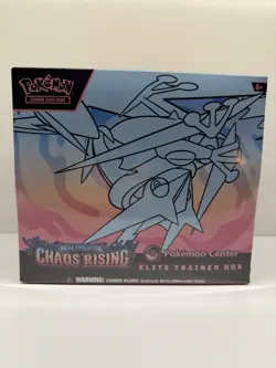 Pokemon TCG Chaos Rising Pokemon Center Exclusive Elite Trainer Box - Image 1