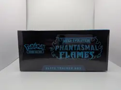 Pokemon TCG Mega Evolution Phantasmal Flames Elite Trainer Box Factory Sealed - Image 3