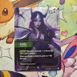 Irelia Fervent - #225/221 Overnumbered - Riftbound ENG - Image 1