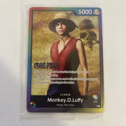 • Monkey.D.Luffy • Sealed Battle 2023 Vol 1 Live Action Promo One Piece TCG NM - Image 1