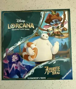Ravensburger Disney Lorcana TCG Azurite Sea Illumineer’s Trove Box - Image 1