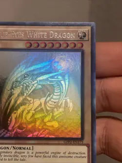Blue-Eyes White Dragon Ghost Rare Card GFP2-EN175 1st Edition LP - Image 3