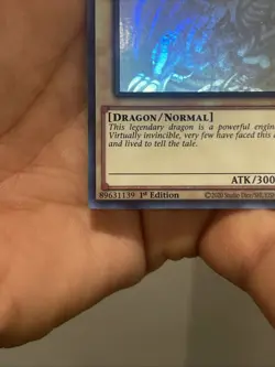 Blue-Eyes White Dragon Ghost Rare Card GFP2-EN175 1st Edition LP - Image 5