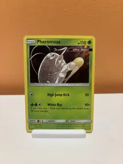 POKEMON PHEROMOSA HOLO CARD 11/131 LIGHT PLAY 2018 - Image 1