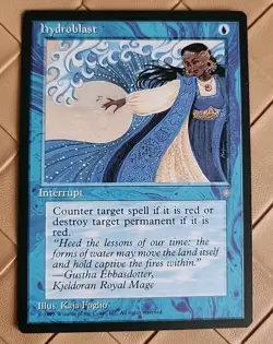 Hydroblast Ice Age Regular LP Lightly Played MTG - Image 1