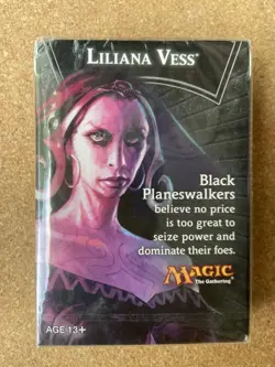 Sealed Magic the Gathering Liliana Vess Black Planeswalkers 30 Card Deck - Image 1
