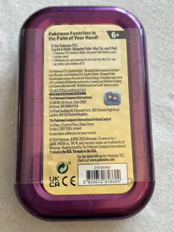 SEALED NEW • Pokemon Trading Card Game Scarlet & Violet-Shrouded Fable Mini Tin - Image 2