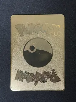Pokemon Charizard Metal Card 120 HP 100 Attack Collectible Standard Size - Image 2