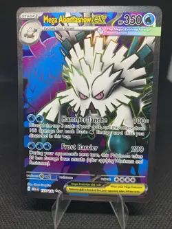 Pokemon TCG Mega Abomasnow EX Mega Evolution Ultra Rare Card 157/132 Mint - Image 1