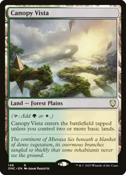 MTG Canopy Vista ** Phyrexia: All Will Be One Commander ** English - Image 1