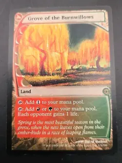 Grove of the Burnwillows Future Sight MTG Regular Lightly Played - Image 1