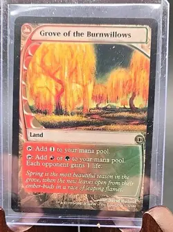 Grove of the Burnwillows Future Sight MTG Regular Lightly Played - Image 3