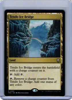 Tendo Ice Bridge 0393 Non Foil Rare Modern Horizons 3 MTG Near Mint - Image 1